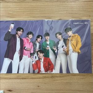Samsung Galaxy BTS Collaboration Poster